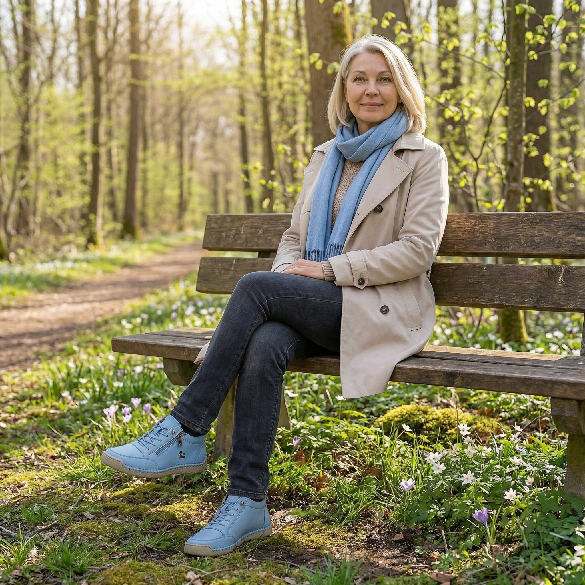 STELLA | Sneakers with ergonomic support sole
