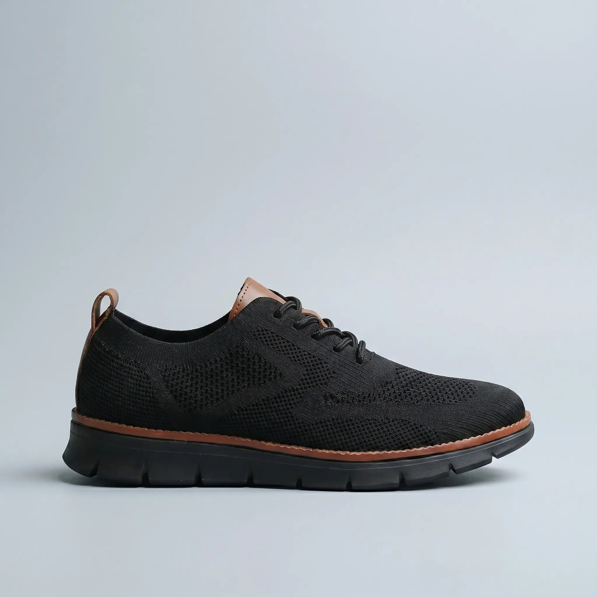 OXFORD | Oxford sneaker with stretch-knit upper