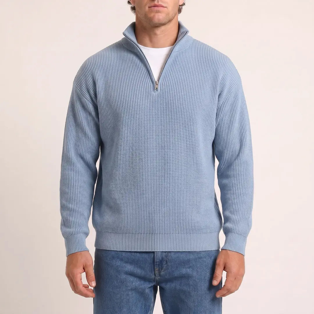 MOSMAN | Half-zip jumper