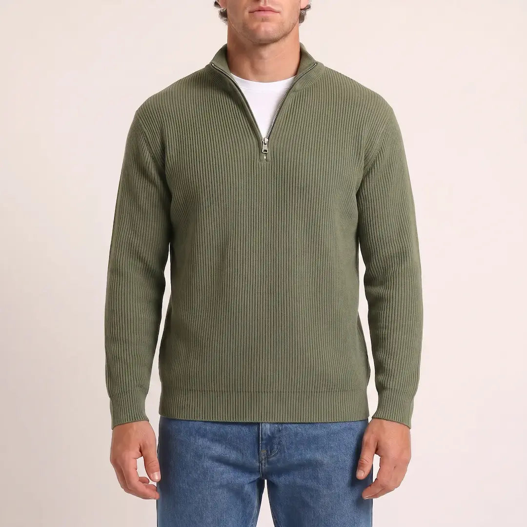 MOSMAN | Half-zip jumper