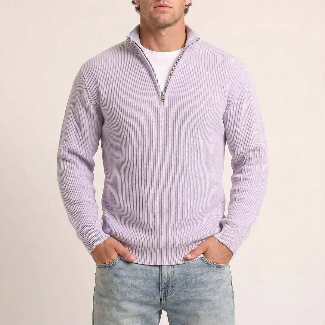 MOSMAN | Half-zip jumper
