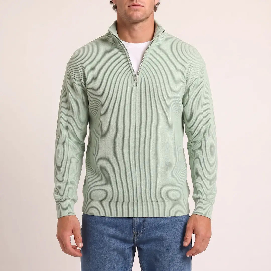 MOSMAN | Half-zip jumper