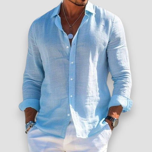 ALFIE | Linen shirt with relaxed fit