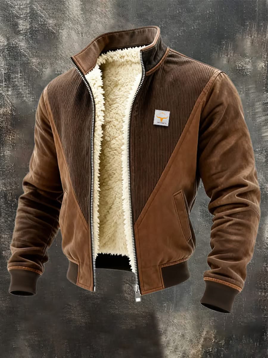HENRY | Utility jacket with wool fleece
