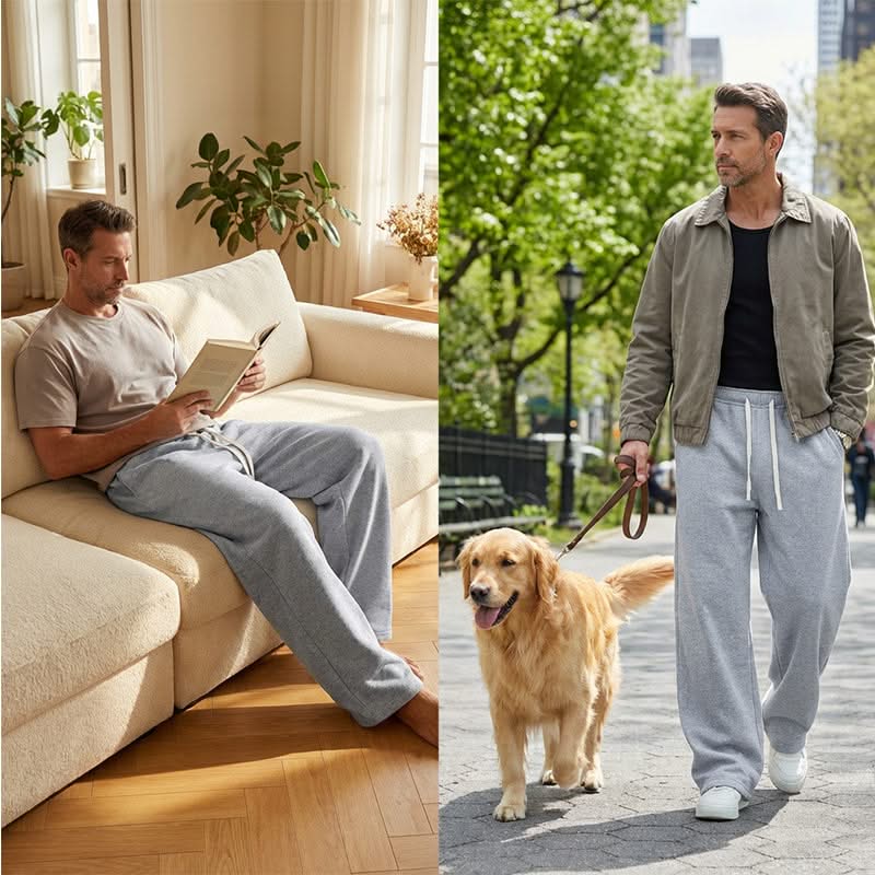 EVERYDAY EASE | Drawstring pants with relaxed fit