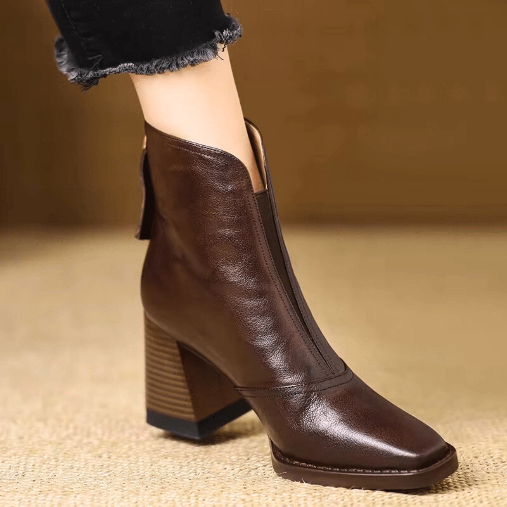 HARPER | Ankle boots with mid heel
