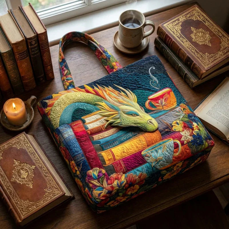 DRAGON | Tote bag with dragon print