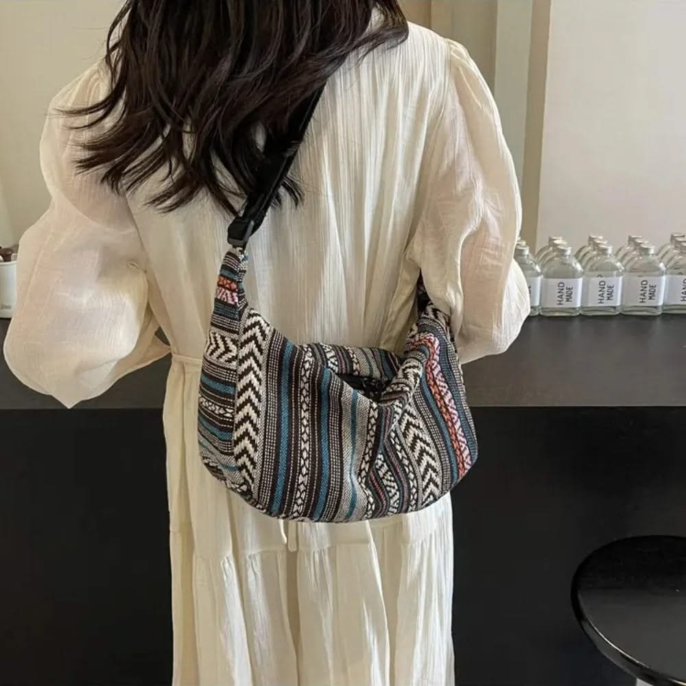 FLORENCE | Crossbody bag with tribal pattern