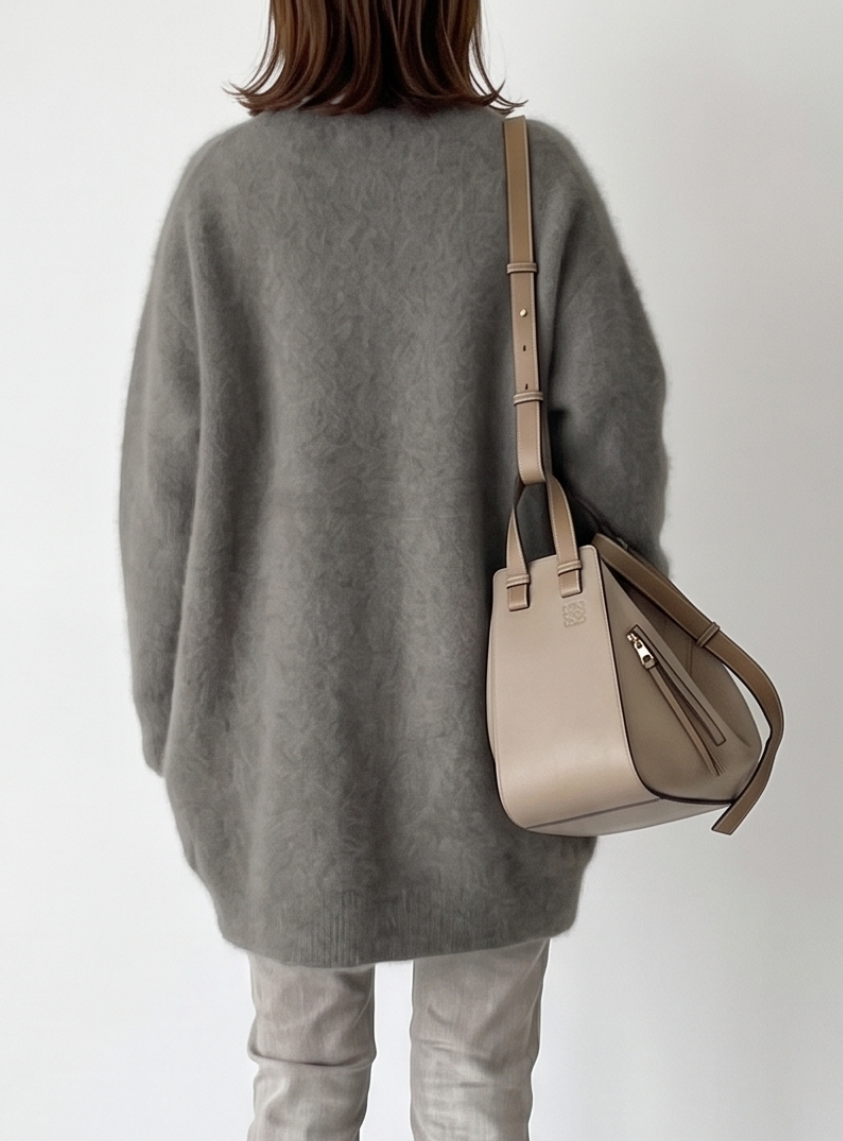 CHARLOTTE | Long cashmere cardigan