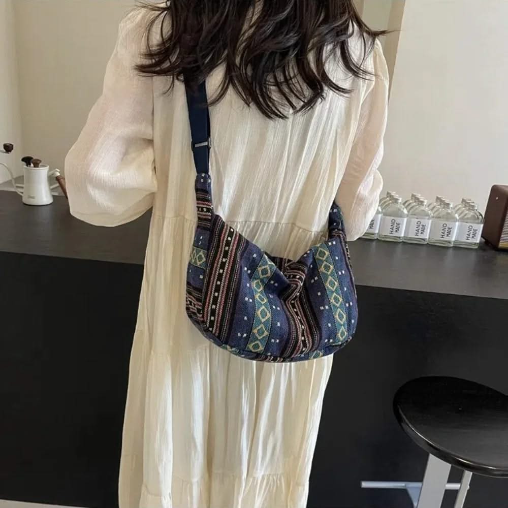 FLORENCE | Crossbody bag with tribal pattern