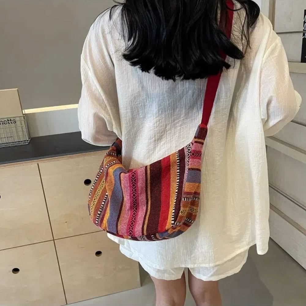 FLORENCE | Crossbody bag with tribal pattern
