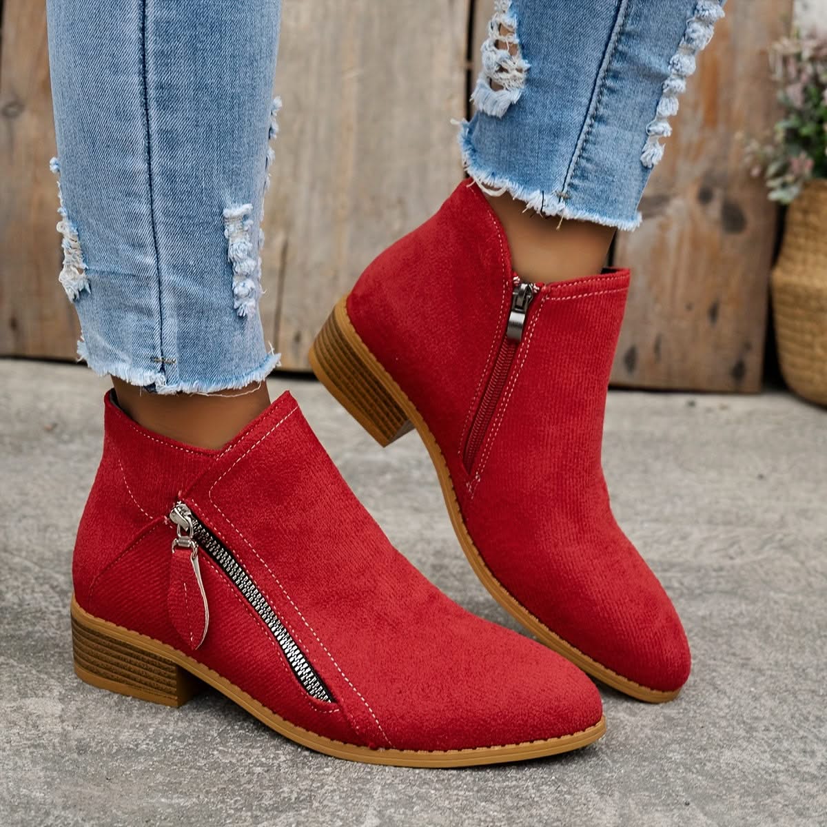 CALVERA | Boots with block heel