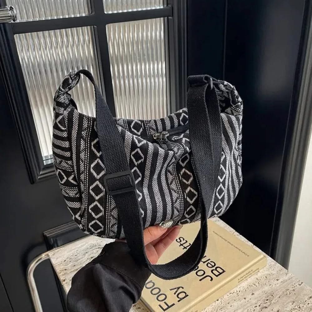 FLORENCE | Crossbody bag with tribal pattern