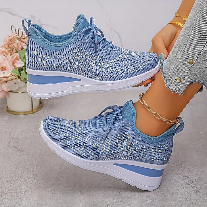 BONNIE | Orthopedic sneakers with sparkling detail