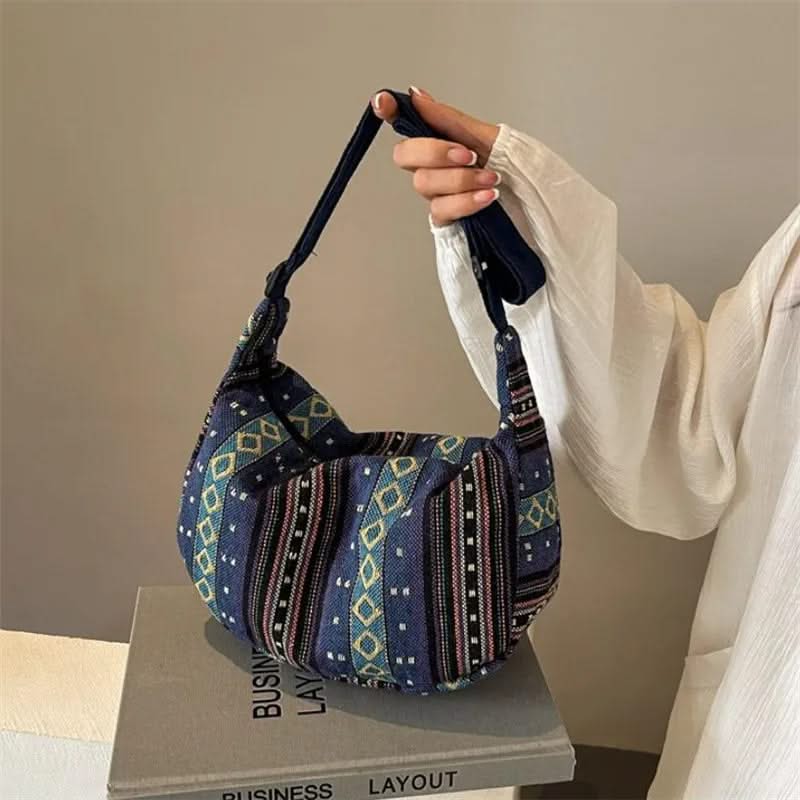 FLORENCE | Crossbody bag with tribal pattern