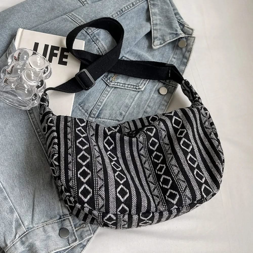 FLORENCE | Crossbody bag with tribal pattern