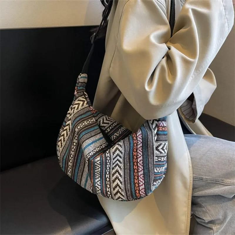 FLORENCE | Crossbody bag with tribal pattern