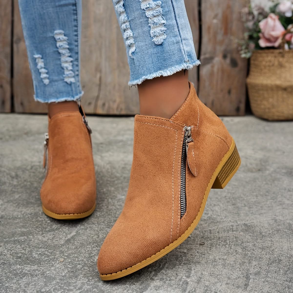 CALVERA | Boots with block heel
