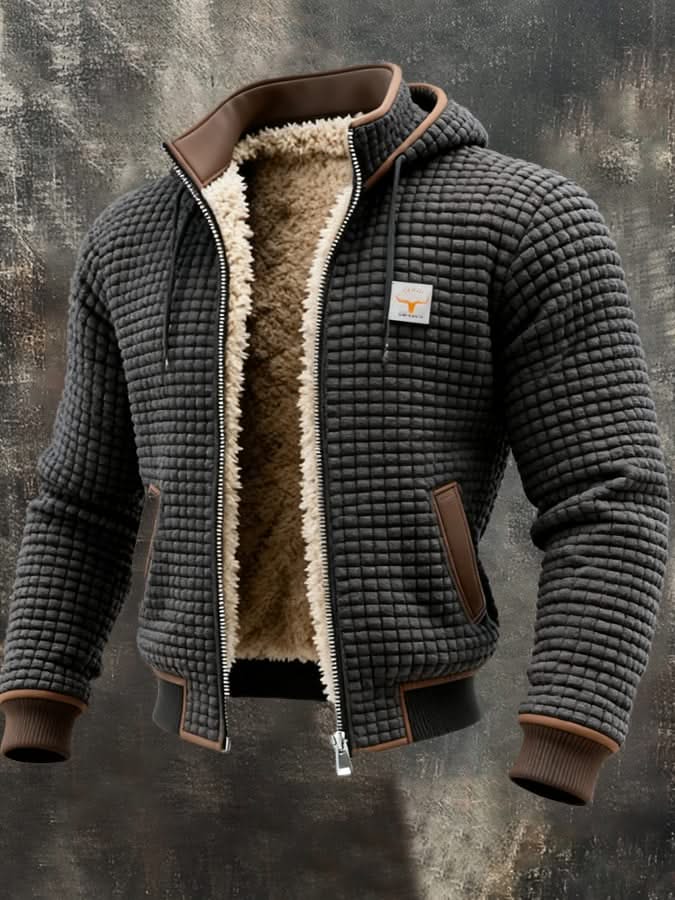 JASPER | Quilted fleece jacket