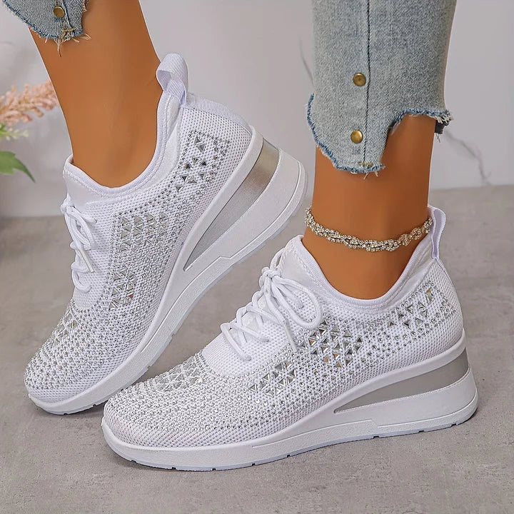 BONNIE | Orthopedic sneakers with sparkling detail