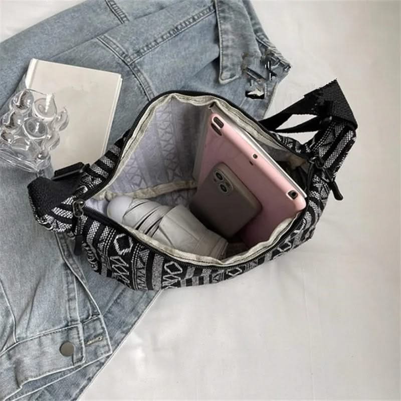 FLORENCE | Crossbody bag with tribal pattern
