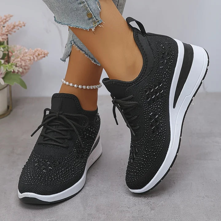 BONNIE | Orthopedic sneakers with sparkling detail