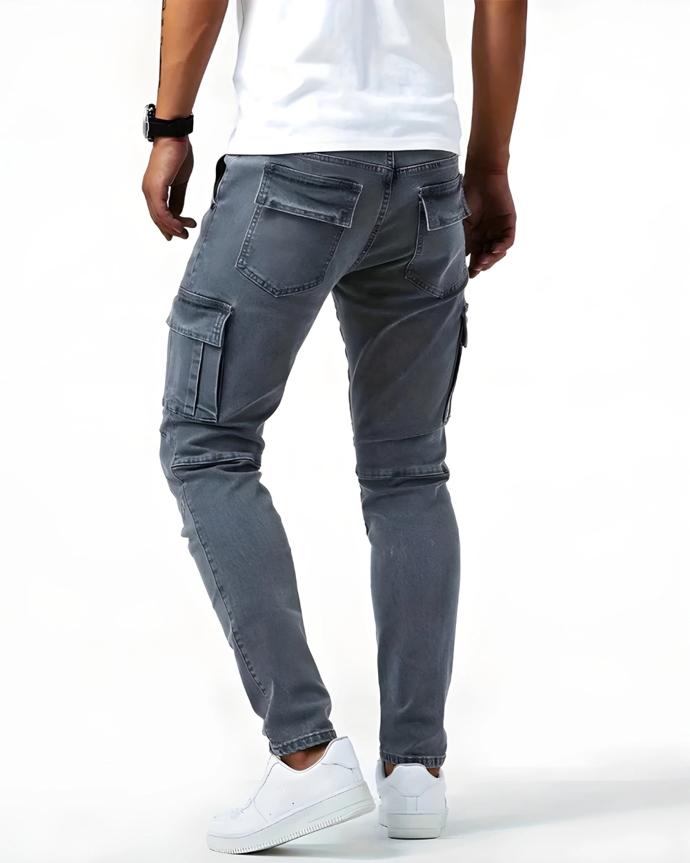 BEAUMONT | Slim-cut stretch trousers