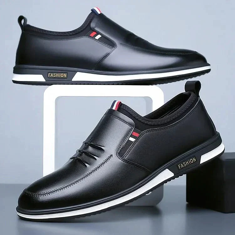 LIAM | Slip-on sneaker with leather upper