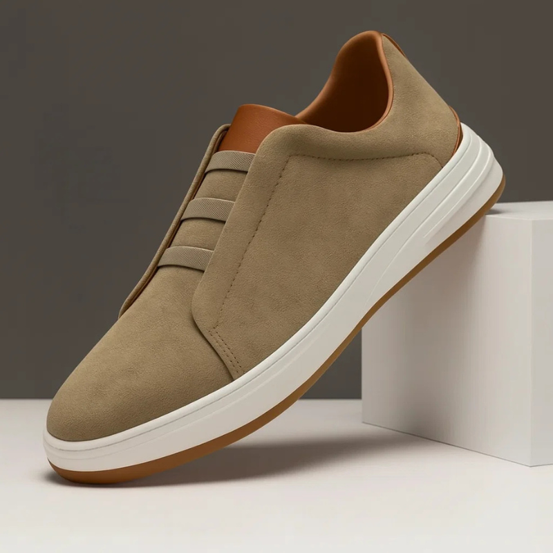 CALDER | Sneaker with suede upper