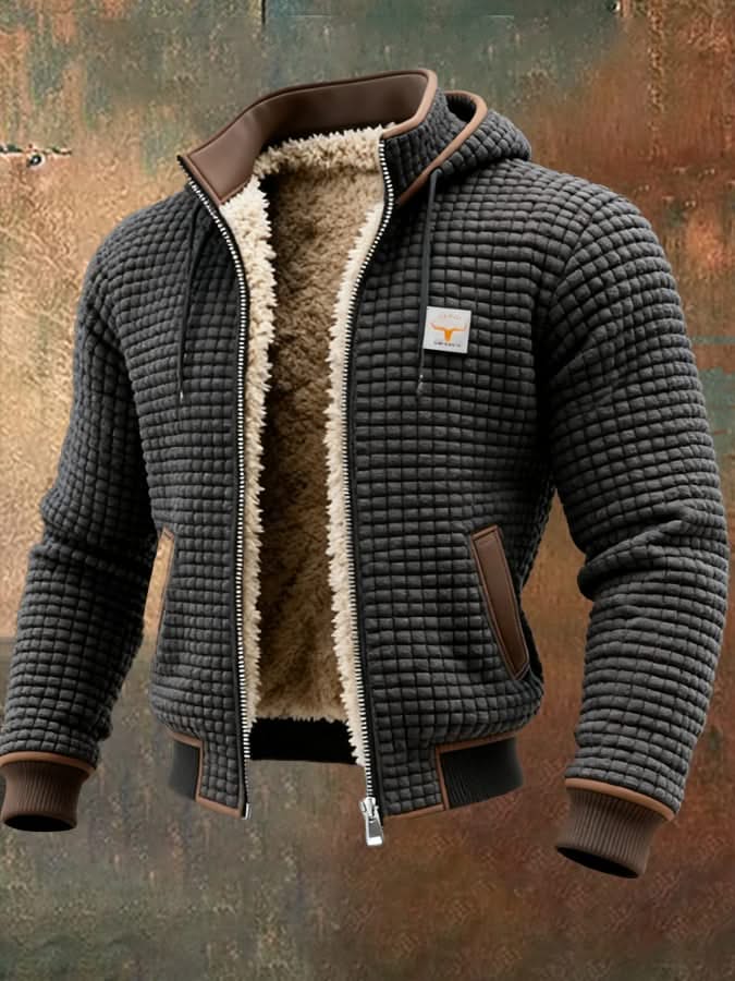 JASPER | Quilted fleece jacket