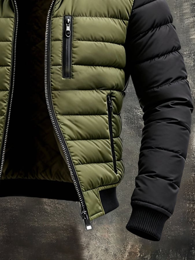 BLAKE | Quilted zip jacket