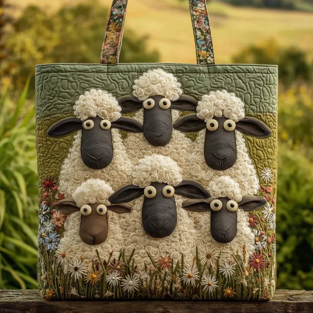 PEMBERWICK | Tote bag with sheep illustration