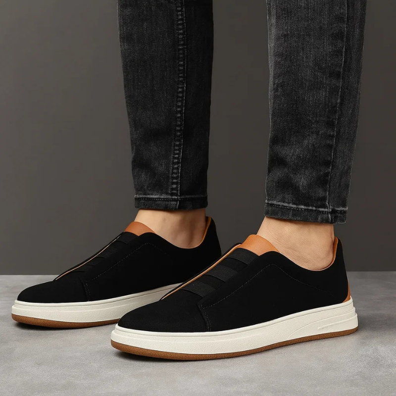 CALDER | Sneaker with suede upper