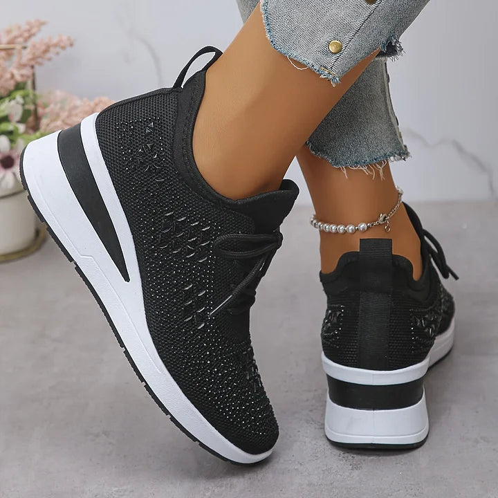 BONNIE | Orthopedic sneakers with sparkling detail