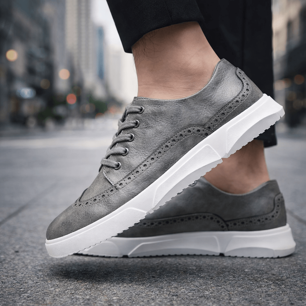 CALDWELL | Sneakers with brogue detailing