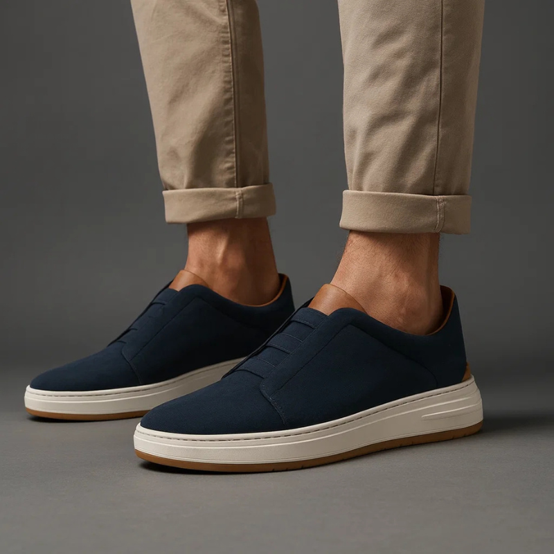 CALDER | Sneaker with suede upper