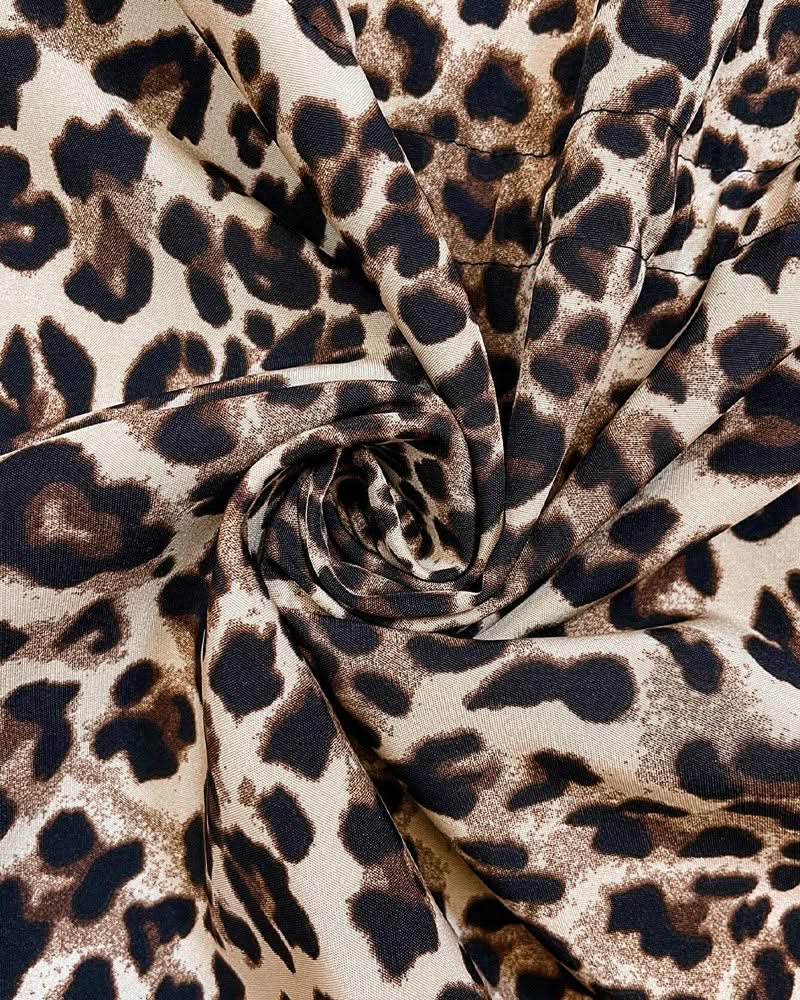 ELIN | Coat with leopard print