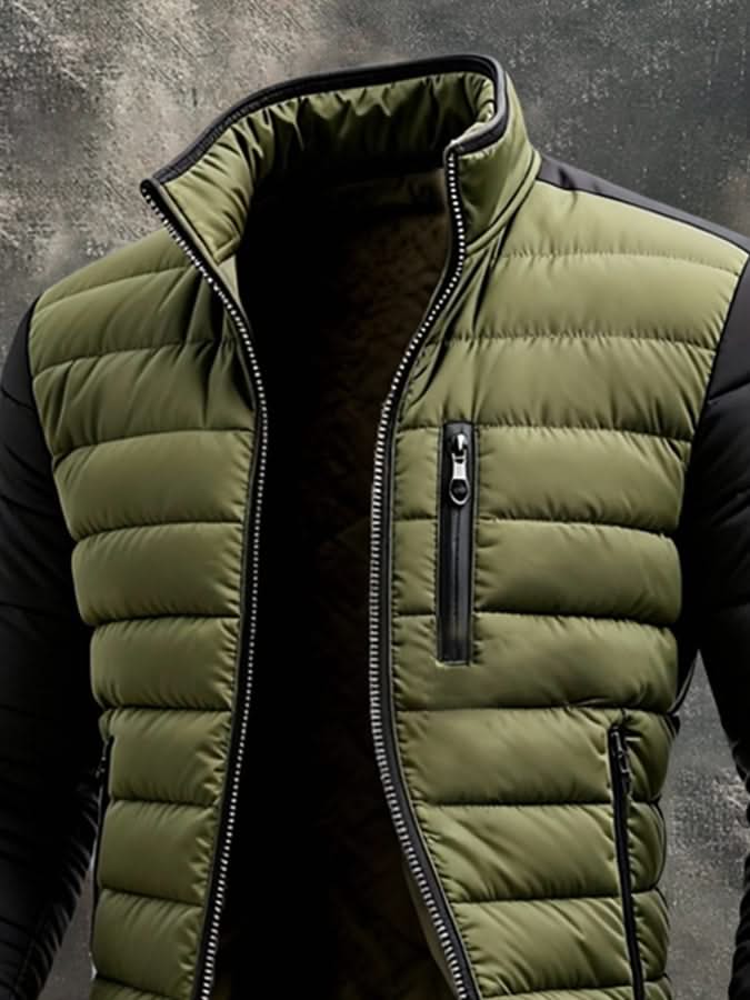 BLAKE | Quilted zip jacket