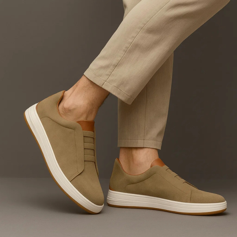 CALDER | Sneaker with suede upper