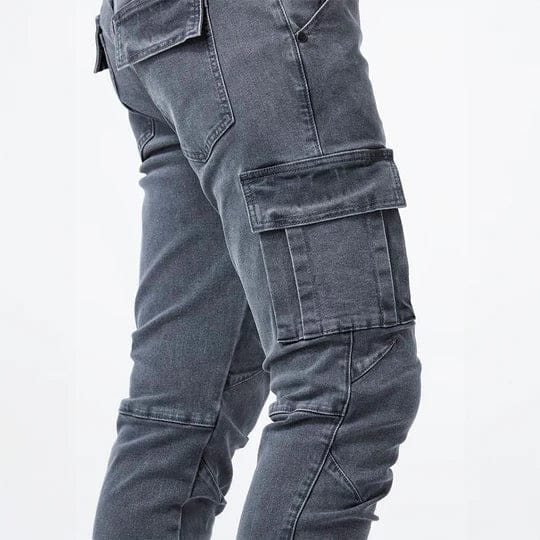 BROOKS | Cargo jeans with slim pockets
