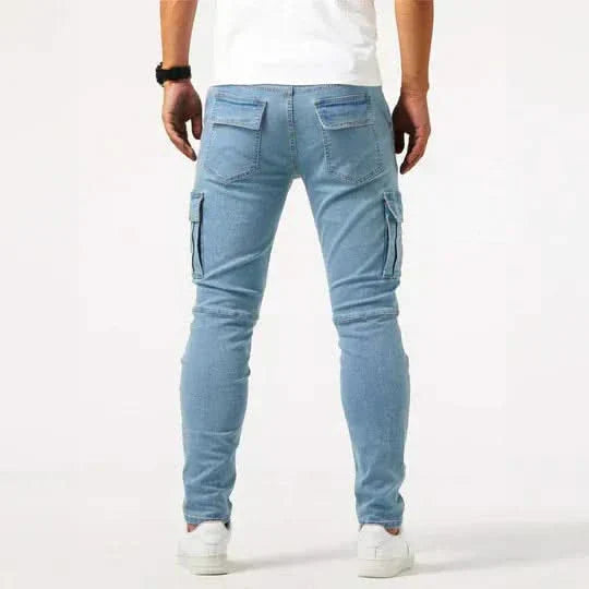 BROOKS | Cargo jeans with slim pockets