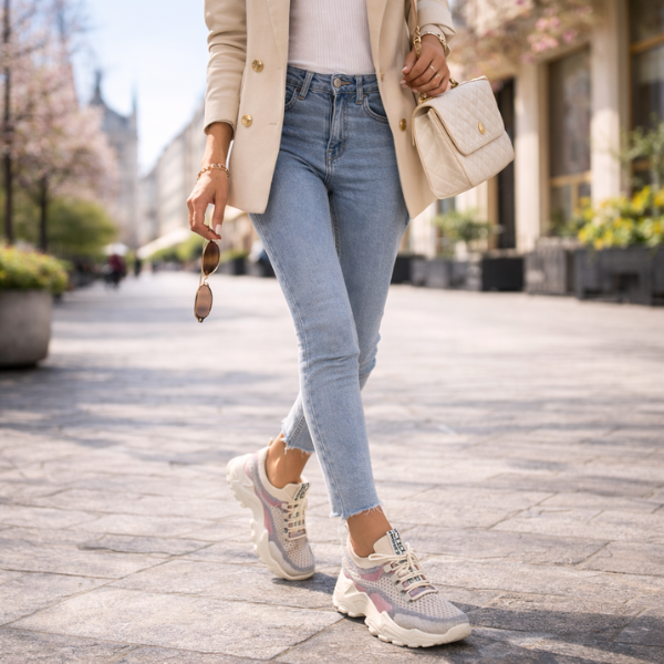 GRACE | Sneakers with breathable mesh upper
