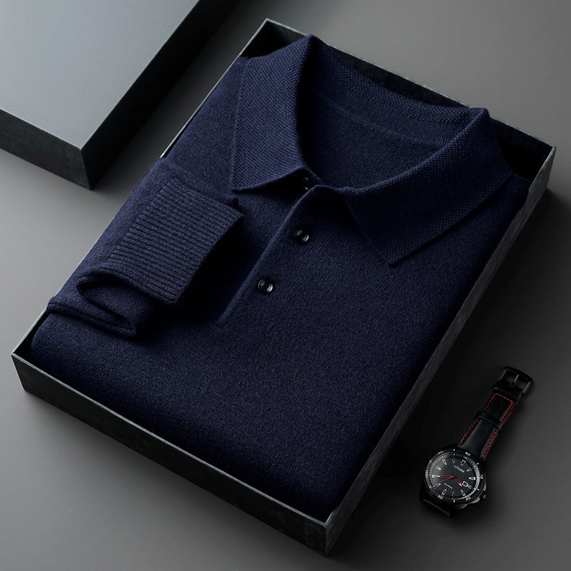 ELMWICK | Knit shirt with ribbed cuffs