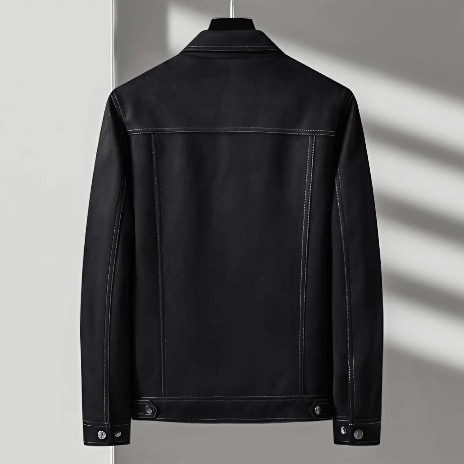 BEVERLY | Suede jacket with retro collar