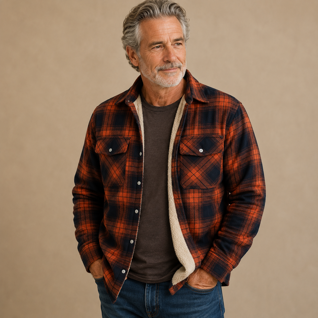 OWEN | Jacket with check pattern
