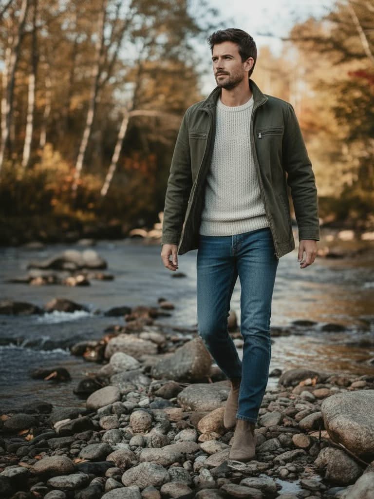 CROWNFIELD | Jacket with utility pockets