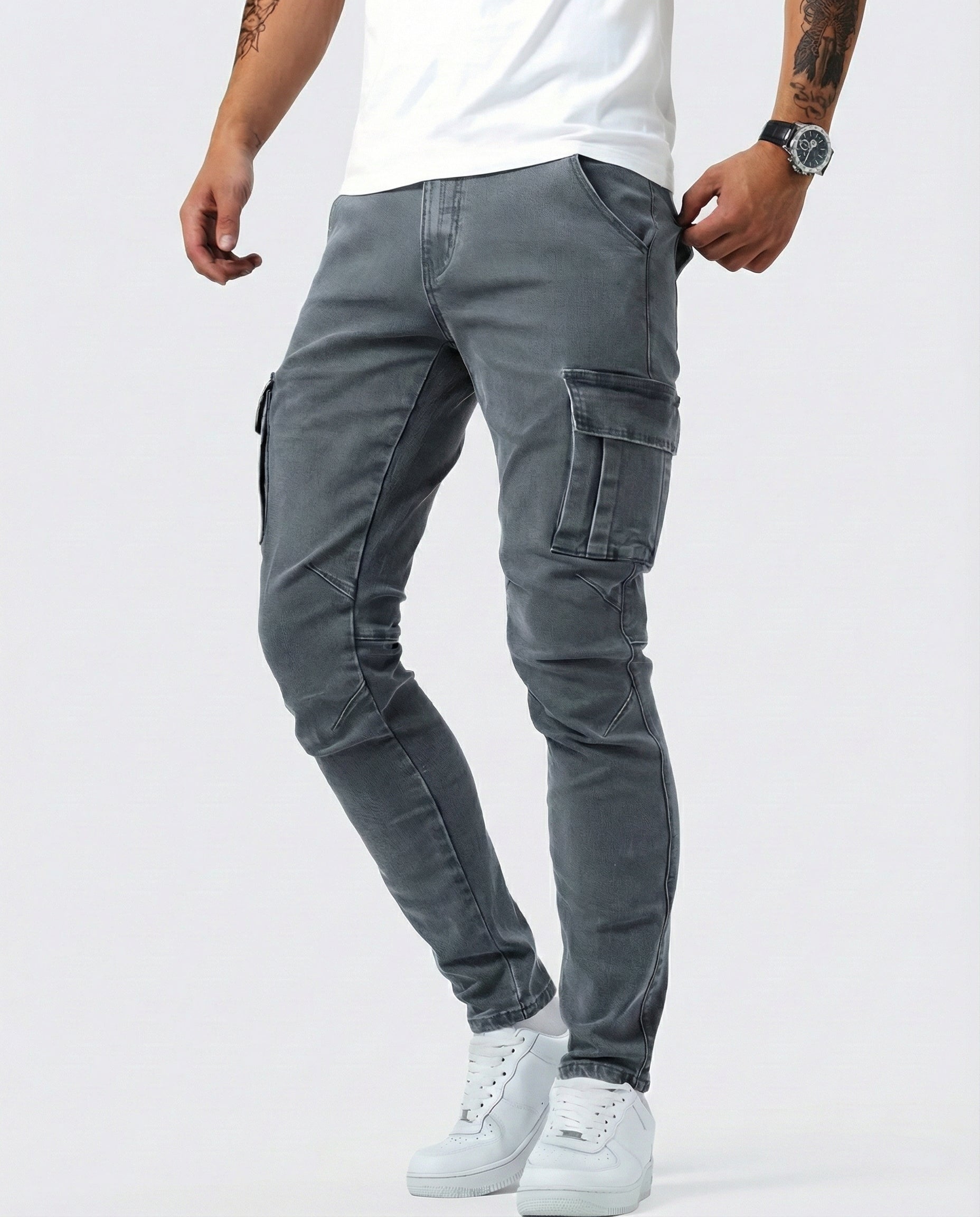BEAUMONT | Trousers with stretch fit