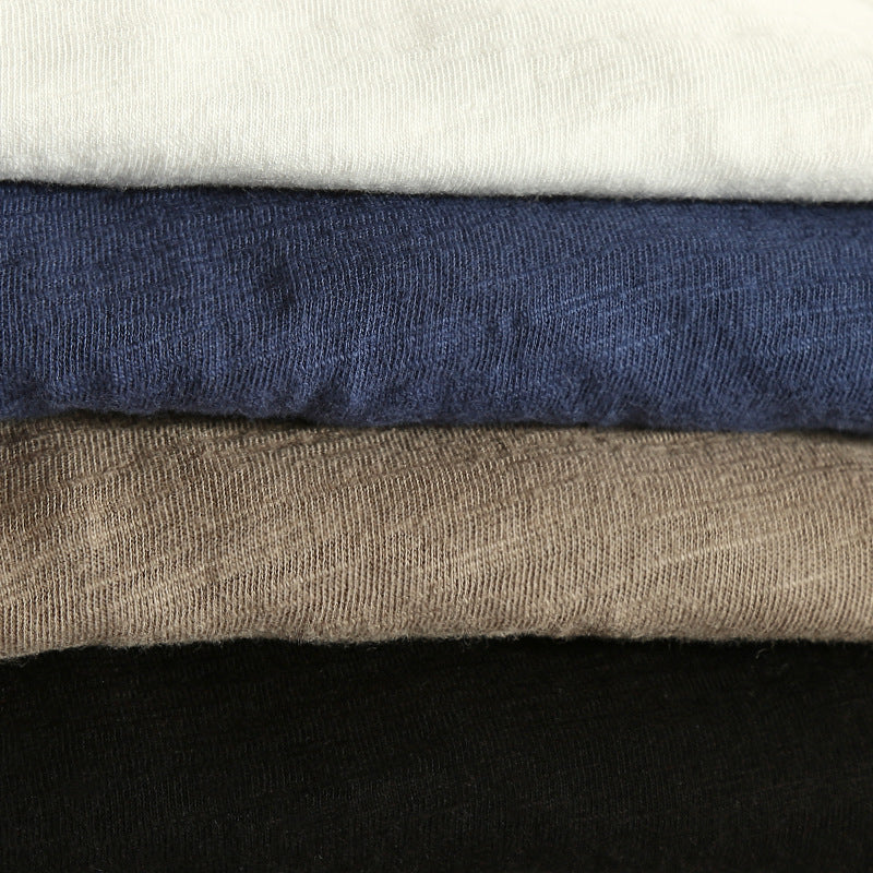 LENNOX | Cotton shirt with V-neck