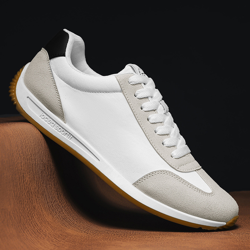 LYON | Retro sneaker with suede panels