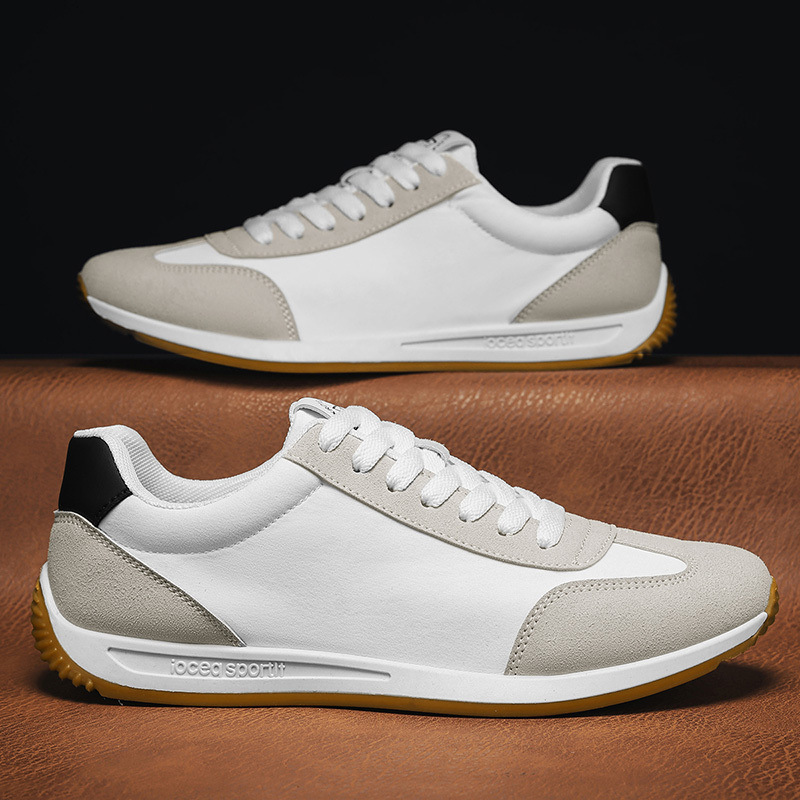 LYON | Retro sneakers with suede overlay